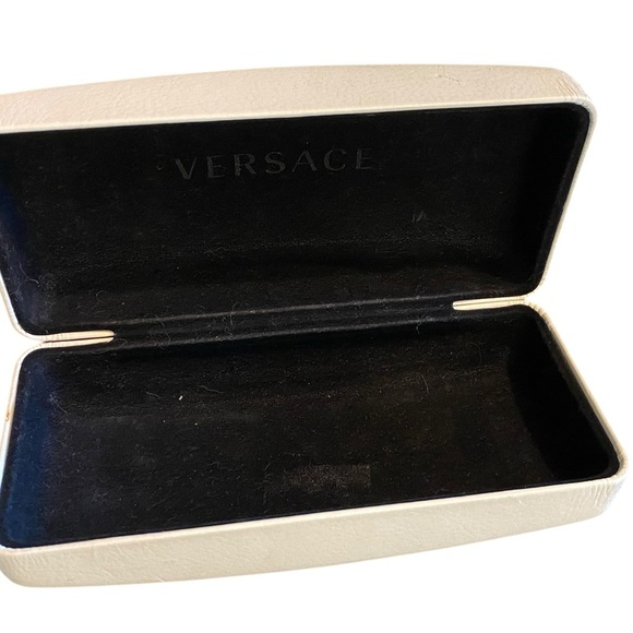 Versace Off White & Gold Sunglass  Case - Picture 7 of 7